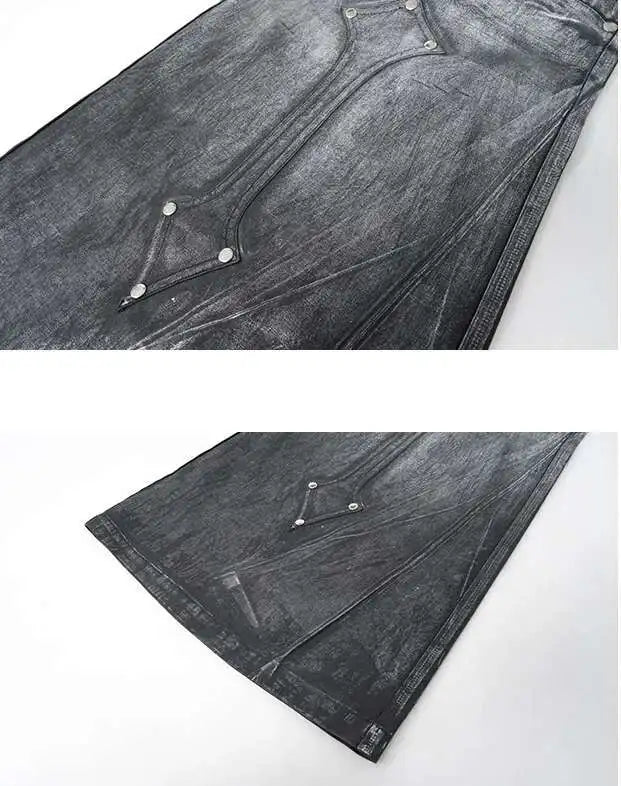 Baggy Jeans Y2K - extra breit Festival Outfits | Techno Shirts | Rave Clothing