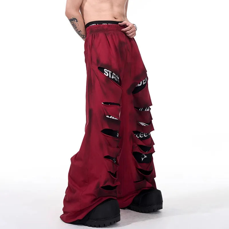 Y2K - weite Baggy Hose Männer Festival Outfits | Techno Shirts | Rave Clothing