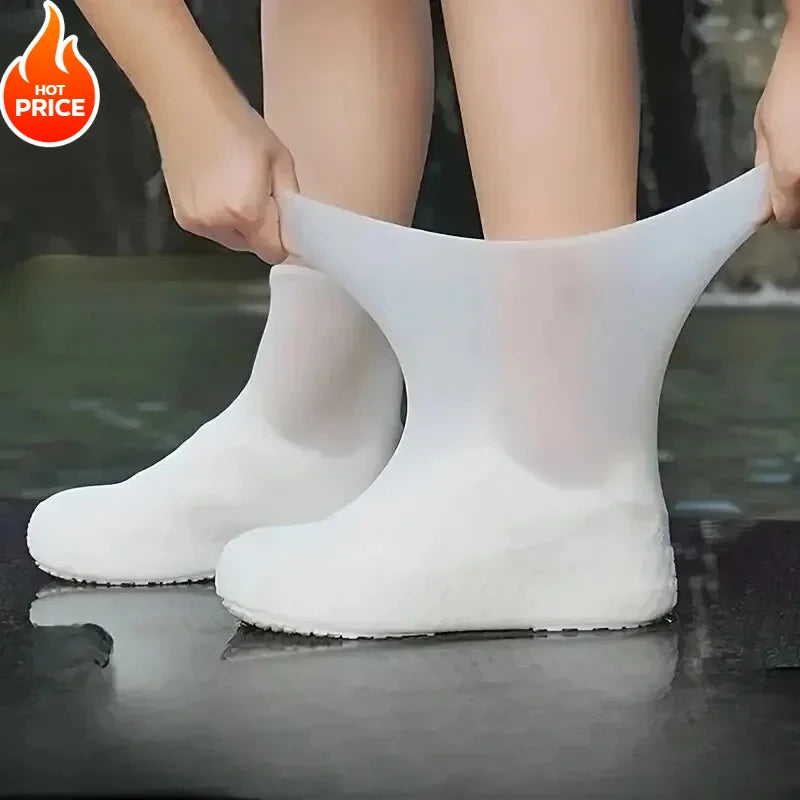 Wiederverwendbare, rutschfeste Regenstiefel, wasserdichte Schuhüberzüge, Gummi-Regenstiefelüberzüge für den Außenbereich, Ausrüstung, Haushaltswaren, Zuhause Festival Outfits | Techno Shirts | Rave Clothing