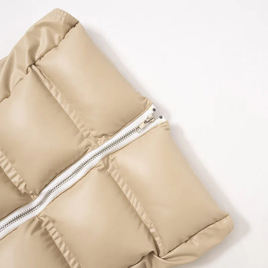 Sexy Frauen Shiny Gold Silber Bustier Crop Tops Helle PU Leder Krone Gürtel Abnehmen Taille Liebsten Low-cut Korsett top Sommer Festival Outfits | Techno Shirts | Rave Clothing