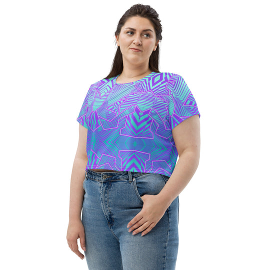 NATZ Clothing! Festival Crop Top "Paris" FESTIVAL OUTFITS & STREETWEAR