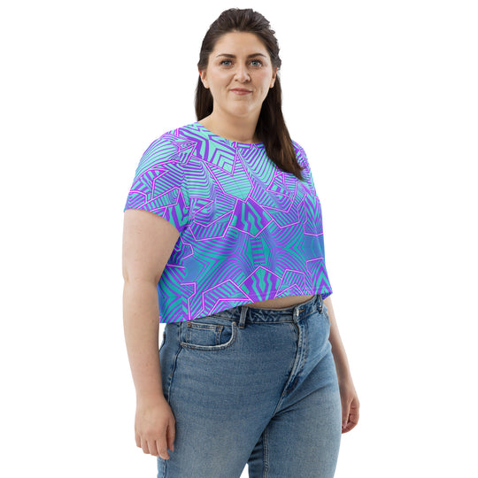 NATZ Clothing! Festival Crop Top "Paris" FESTIVAL OUTFITS & STREETWEAR