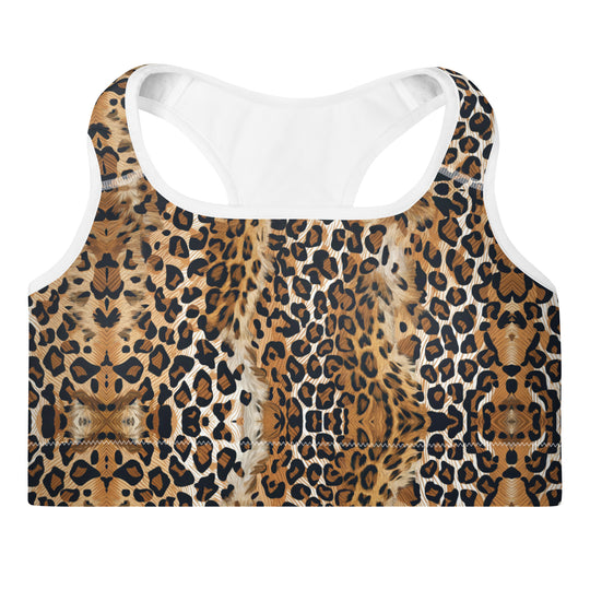 sexy Rave Oberteil Sport Top Leopard FESTIVAL OUTFITS & STREETWEAR