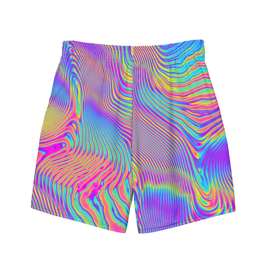 NATZ CLOTHING! Bunte Festival Shorts - Rave Hose - Festival Outfit „Holgraphic“ Printify