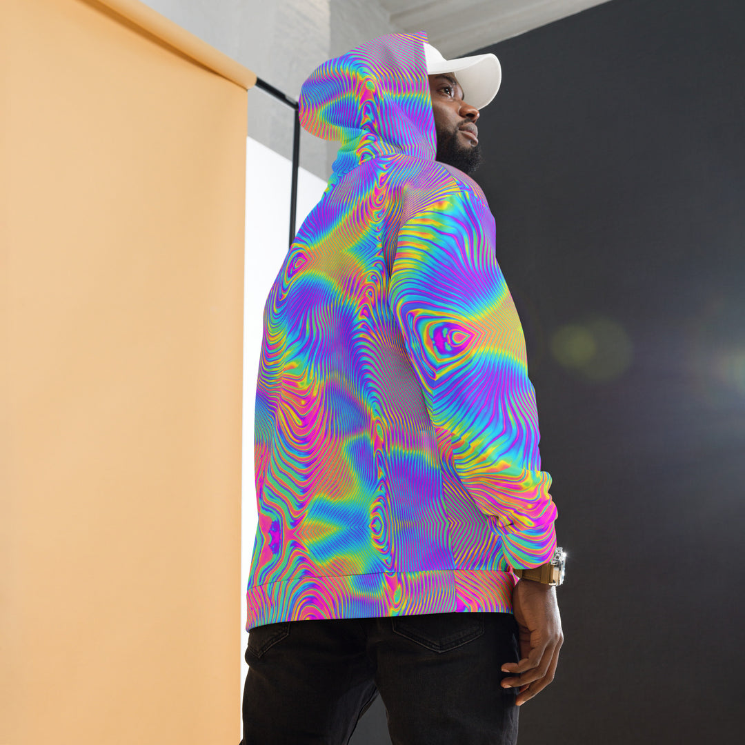 NATZ Clothing! Festival Hoodie "Holographic" 2xs - 6xl Festival Shirts