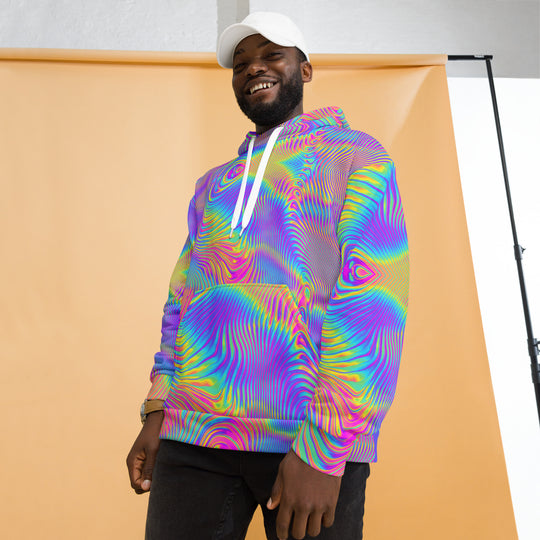 NATZ Clothing! Festival Hoodie "Holographic" 2xs - 6xl Festival Shirts