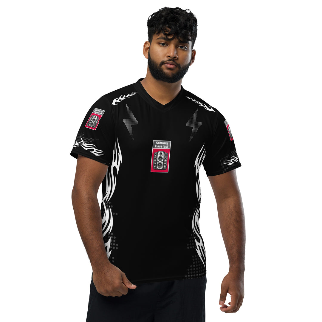 Football – Rave Trikot Y2k "Stiftung Basstest" plus size xxs-6xl FESTIVAL OUTFITS & Techno Outfits 