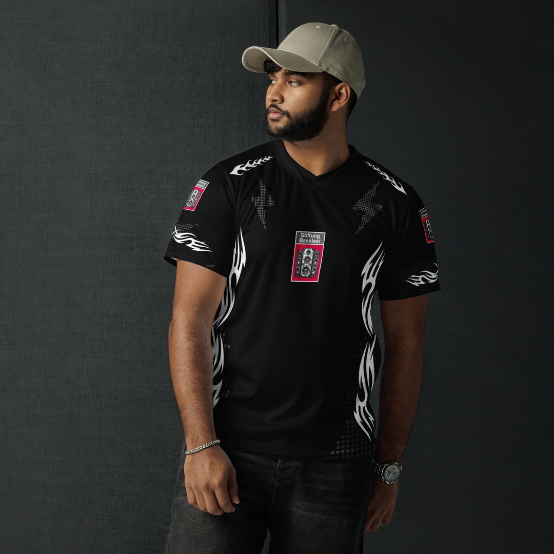 Rave Trikot Y2k "Stiftung Basstest" plus size xxs-6xl FESTIVAL OUTFITS & Techno Outfits 