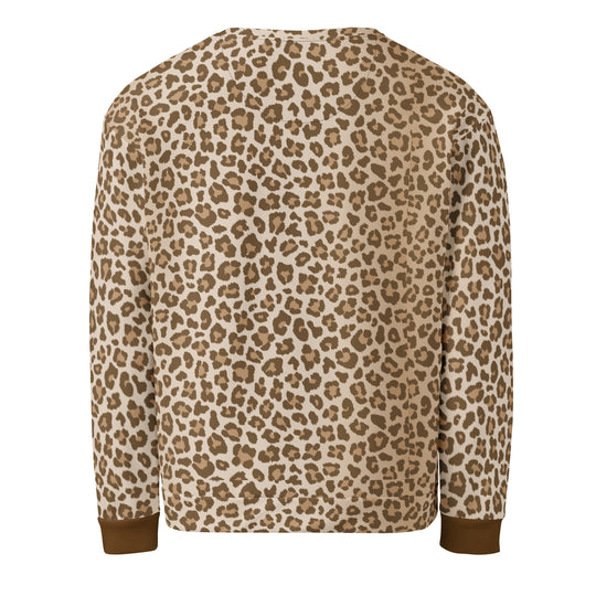 NATZ Clothing! Festival Sweatshirt "Leopard" 2xs - 6xl FESTIVAL OUTFITS & STREETWEAR