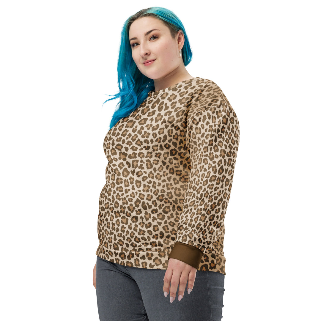 NATZ Clothing! Festival Sweatshirt "Leopard" 2xs - 6xl FESTIVAL OUTFITS & STREETWEAR