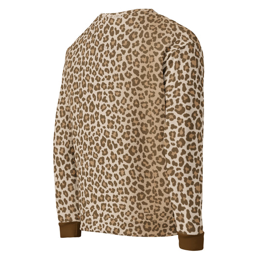NATZ Clothing! Festival Sweatshirt "Leopard" 2xs - 6xl FESTIVAL OUTFITS & STREETWEAR