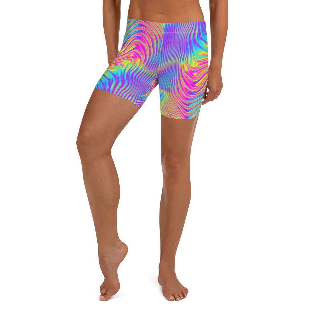 NATZ Clothing! Rave Hot Pants "Holo" FESTIVAL OUTFITS & STREETWEAR