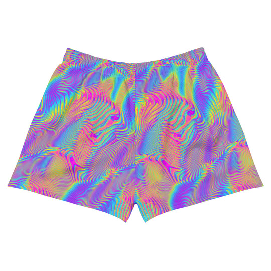 NATZ CLOTHING! Festival Shorts - Rave Hose - Festival Outfit "Holographic style" FESTIVAL OUTFITS & STREETWEAR
