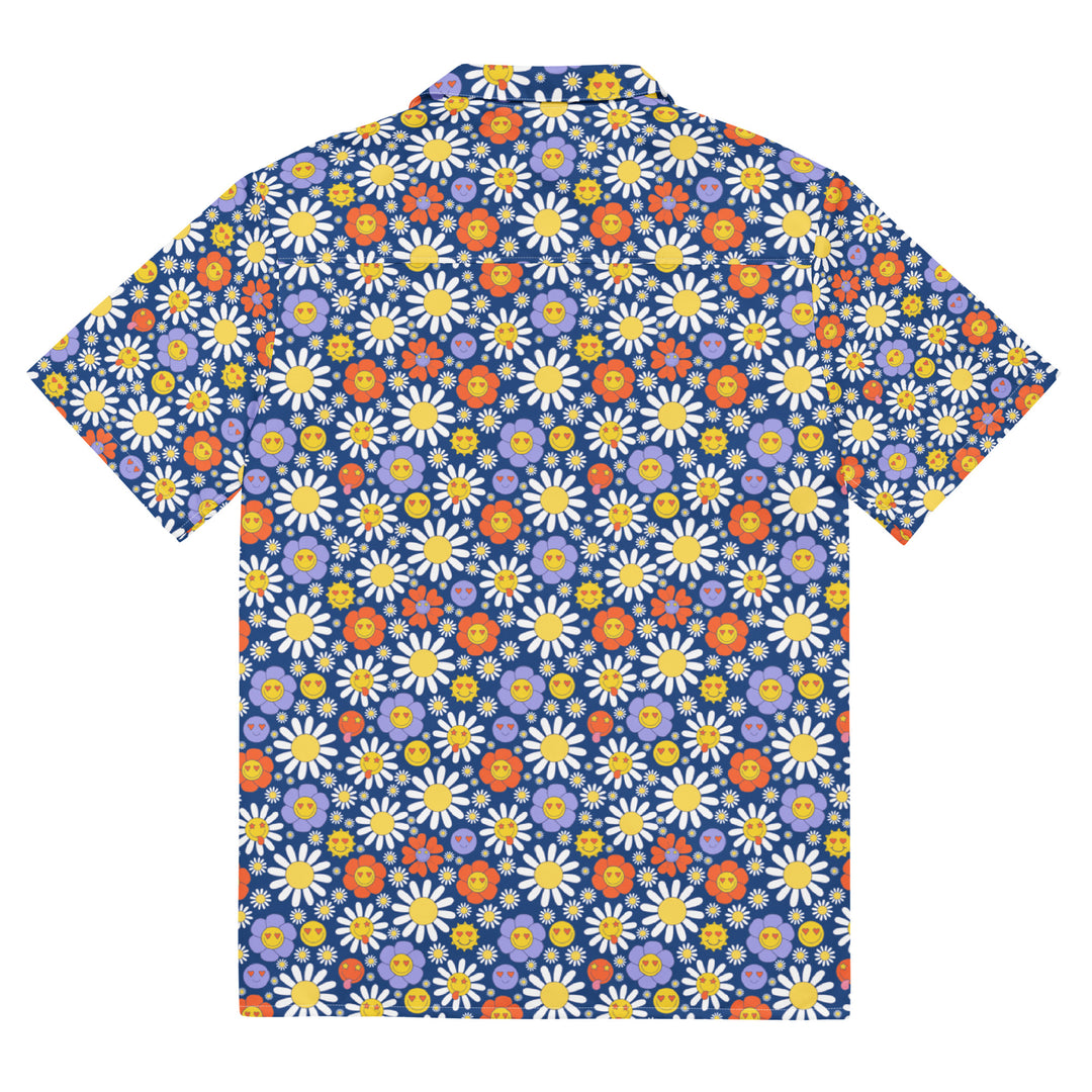 Groovy Gal | Buntes Hawaiihemd für Männer (Oversized) FESTIVAL OUTFITS & STREETWEAR