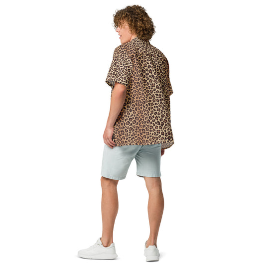 Festival Outfit Rave - Hemd "Leopard" Männer 6xl FESTIVAL OUTFITS & STREETWEAR
