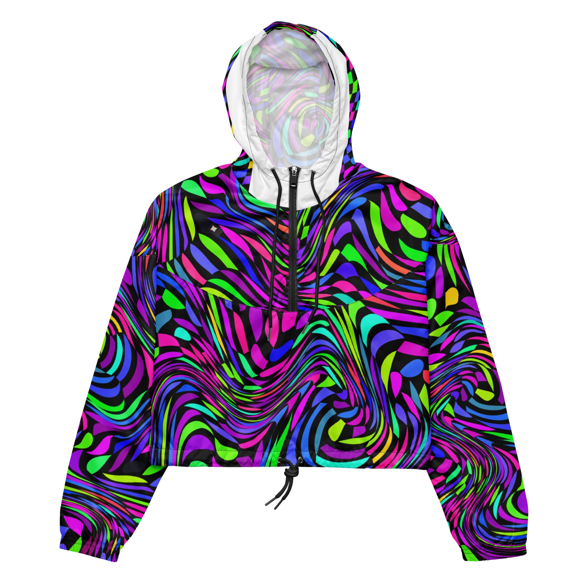 NATZ Clothing! Festival Croped Windbreaker Festival Shirts