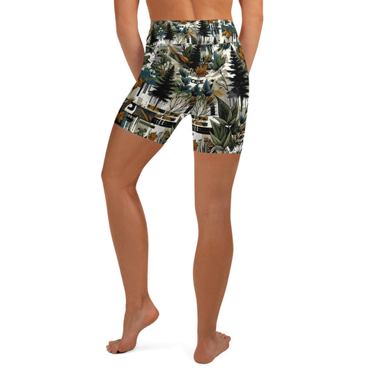 NATZ CLOTHING! Festival Radlerhose - Rave Short - Festival Outfit "Technowood" FESTIVAL OUTFITS & STREETWEAR