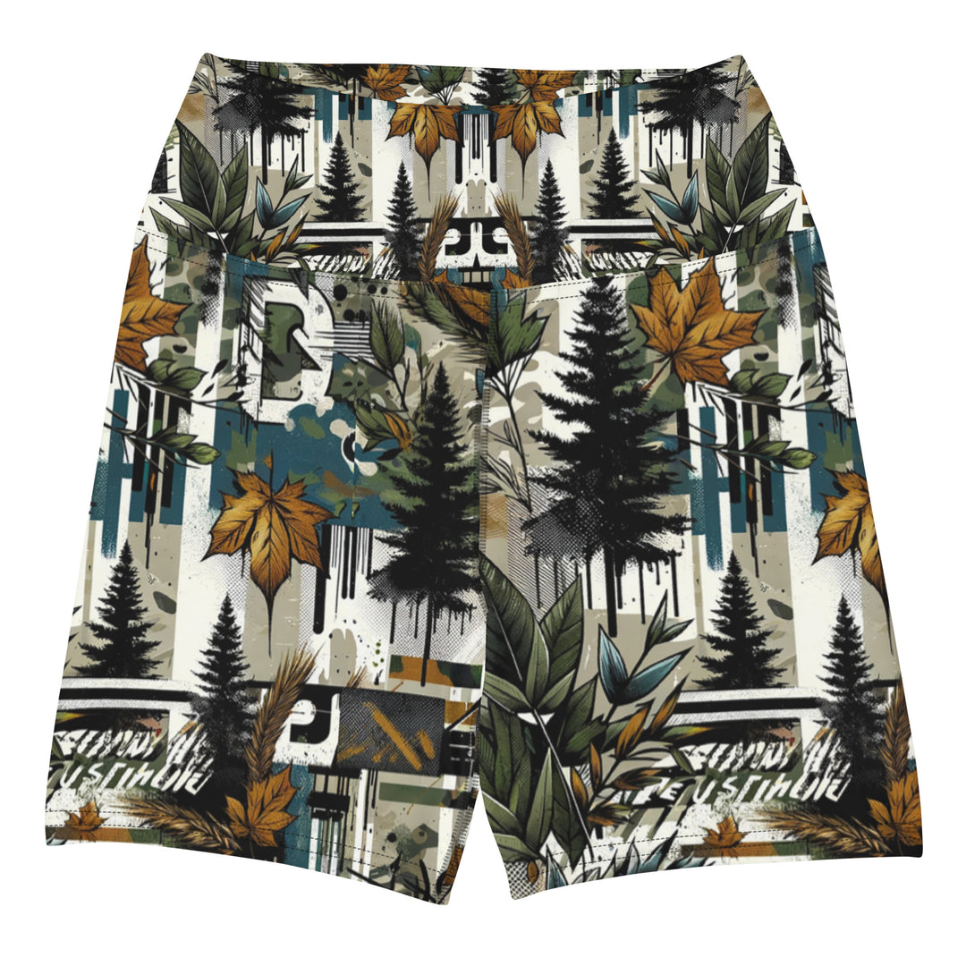 NATZ CLOTHING! Festival Radlerhose - Rave Short - Festival Outfit "Technowood" FESTIVAL OUTFITS & STREETWEAR