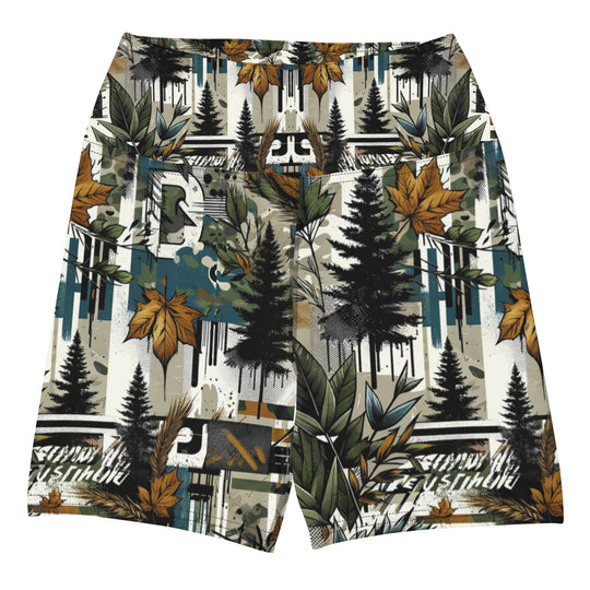 NATZ CLOTHING! Festival Radlerhose - Rave Short - Festival Outfit "Technowood" FESTIVAL OUTFITS & STREETWEAR