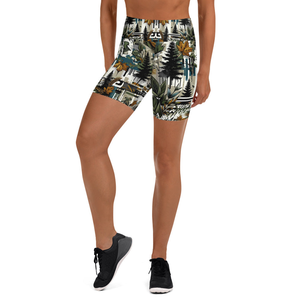 NATZ CLOTHING! Festival Radlerhose - Rave Short - Festival Outfit "Technowood" FESTIVAL OUTFITS & STREETWEAR
