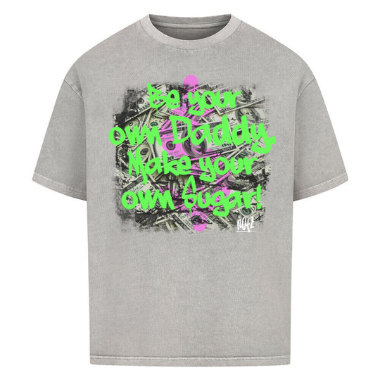 Oversized T-Shirt mit Spruch (Doubleprint) MarketPrint