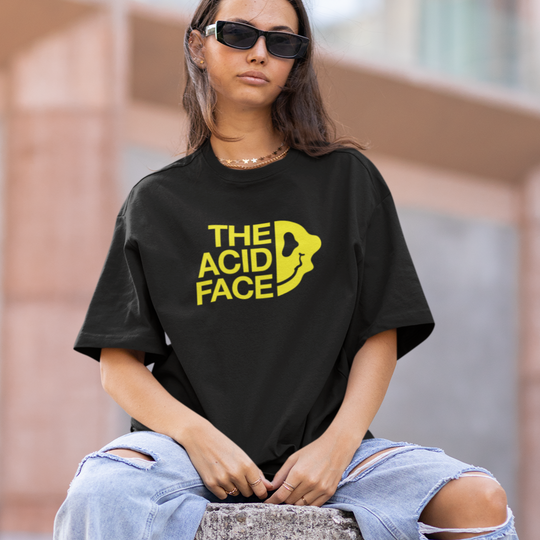"The ACID Face" ACID Oversized Techno Shirt