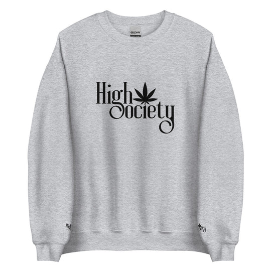 HIGH SOCIETY Sweatshirt xs-5xl FESTIVAL OUTFITS & STREETWEAR