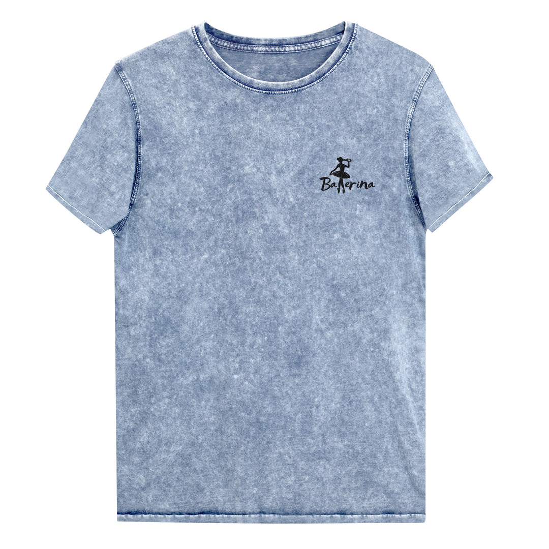 Ballerina besticktes Denim-T-Shirt FESTIVAL OUTFITS & STREETWEAR