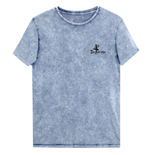 Ballerina besticktes Denim-T-Shirt FESTIVAL OUTFITS & STREETWEAR
